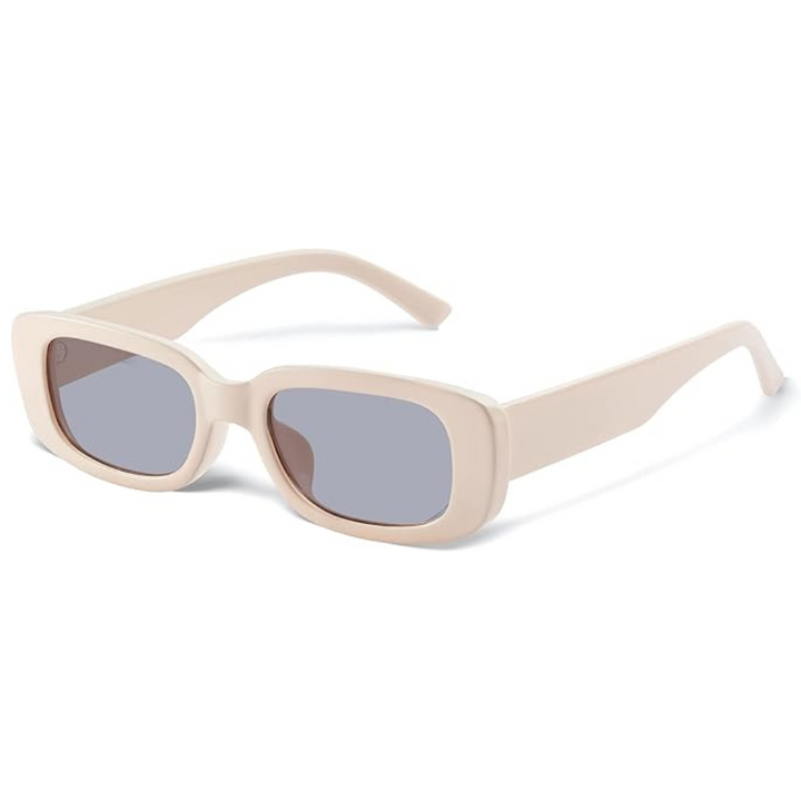 Stylish retro rectangular Y2K sunglasses, UV400 protected and perfect for men & women.