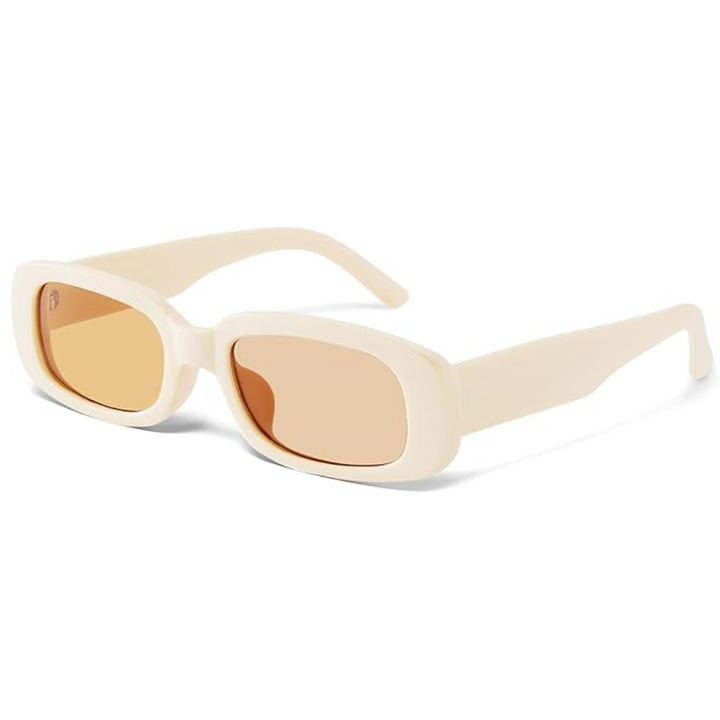 Vintage style Y2K rectangular sunglasses, unisex design with UV400 for ultimate eye protection.