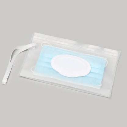 Portable eco-friendly wet wipes case, a smart solution for travel and daily use with strap