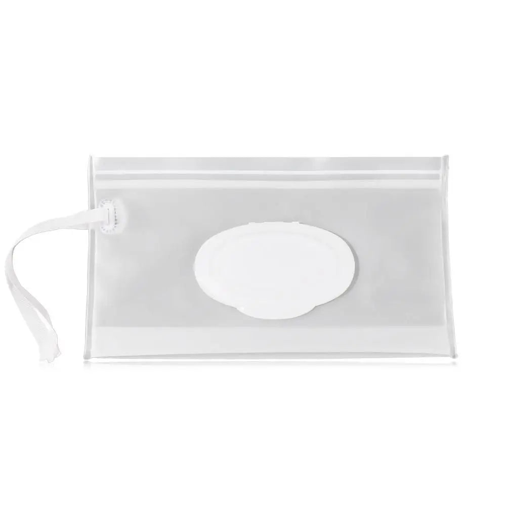 Nursing supplies: portable tissue box and reusable wipes case for travel convenience