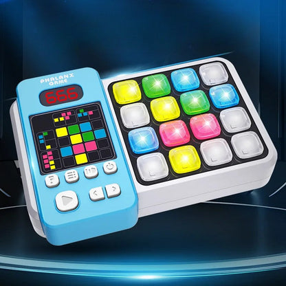Unisex rhythmic musical game console for stress relief, portable and educational for all ages.