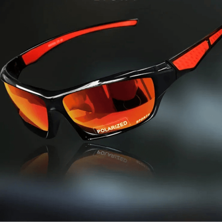 Lightweight round polarized sunglasses with UV400 protection, ideal for driving & summer shades.
