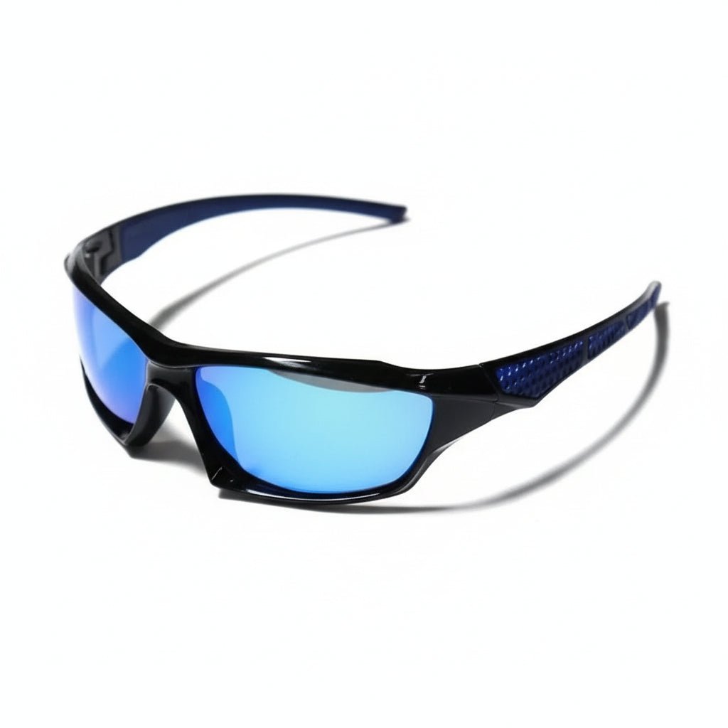 Premium unisex round polarized sunglasses with UV400 eye protection, perfect for glare-free vision.