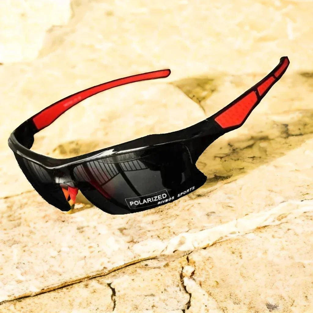 Driving glasses: Unisex round polarized sunglasses ensuring UV400 eye protection & glare reduction.