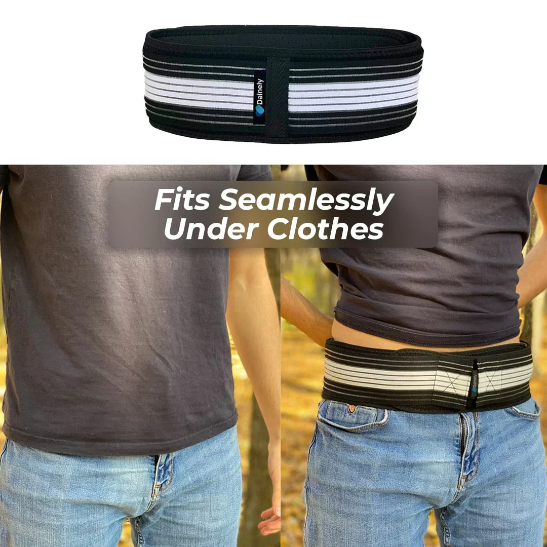 Medical-grade support belt, reducing lower back and hip pain for daily wellness.