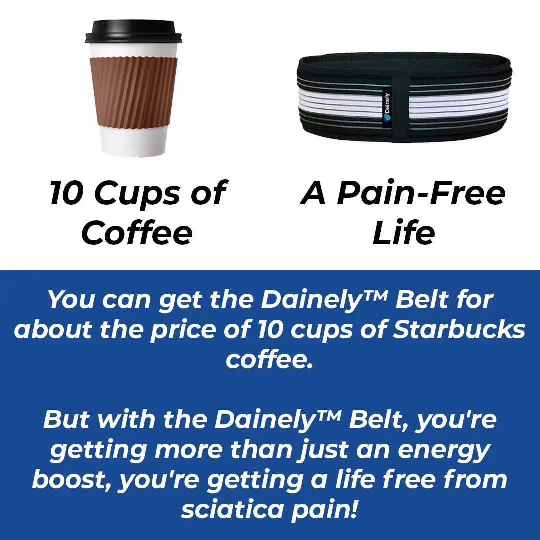 Sciatica lower back brace, unisex, targets hip pain & SI joint discomfort for better posture.
