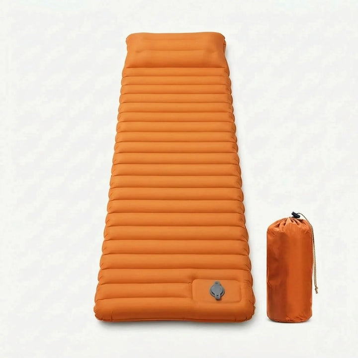 Unisex 4-inch self-inflating sleeping pad, providing comfortable, essential outdoor camping and hiking gear.