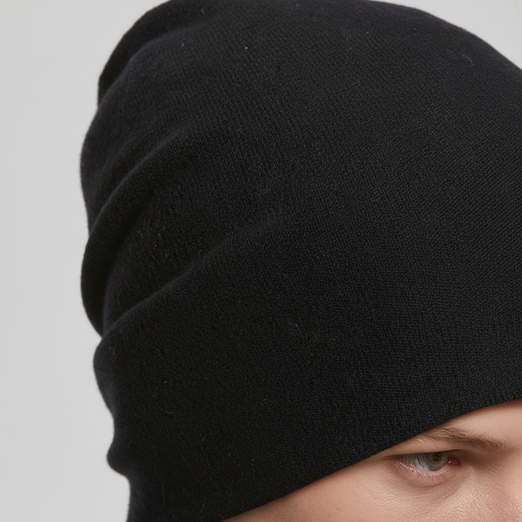 Comfortable unisex Slouchy Beanie. Essential headwear for keeping warm in cold weather.