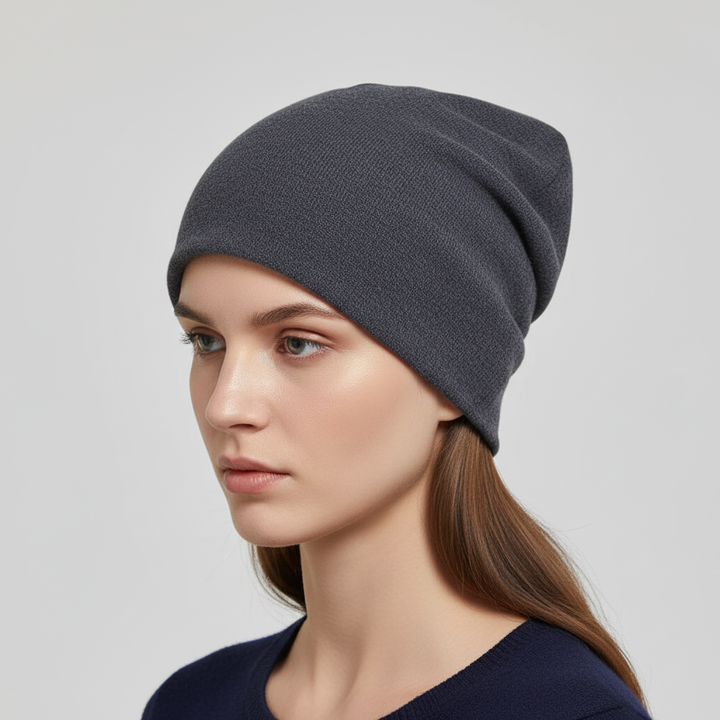 Fashionable Slouchy Beanie. Stay warm & stylish with this comfortable winter hat.