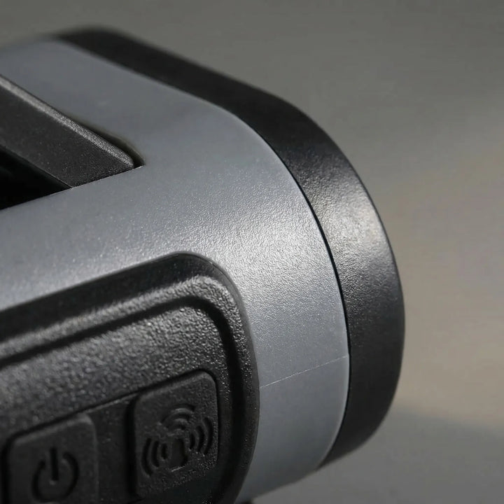 Hands-free LED headlamp with smart motion sensor. Rechargeable for outdoor adventures, night running & utility.
