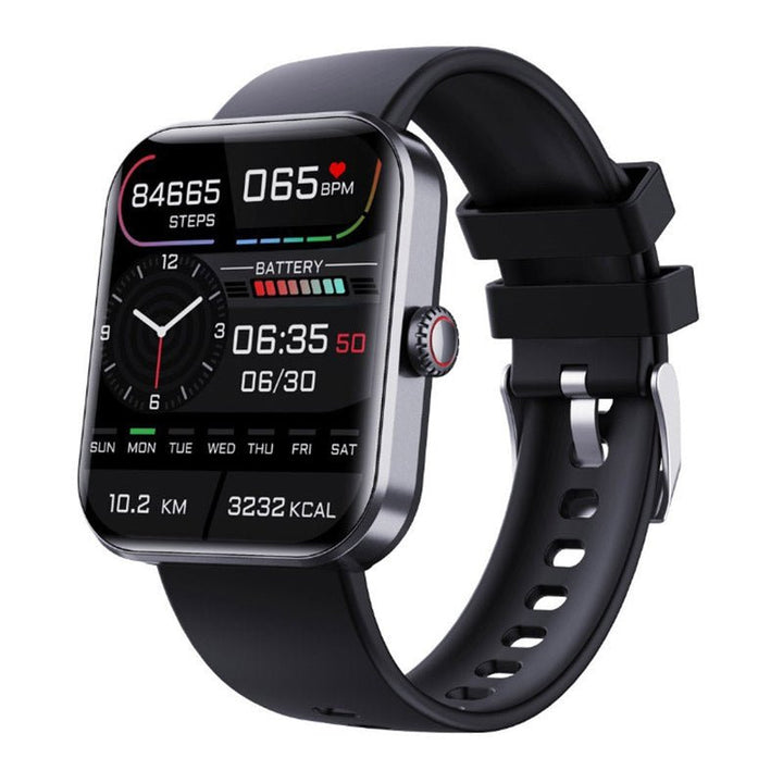 Unisex smartwatch for non-invasive blood sugar monitoring. Accurate glucose, heart rate, & BP health tracker.