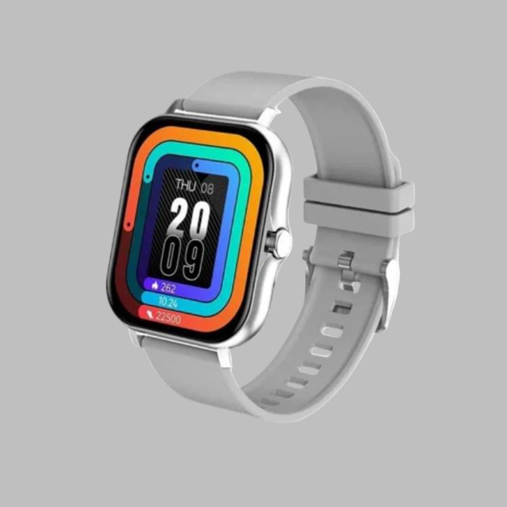 Unisex health tracker smartwatch (New4) with accurate heart rate, sleep & activity monitoring. Advanced digital watch.