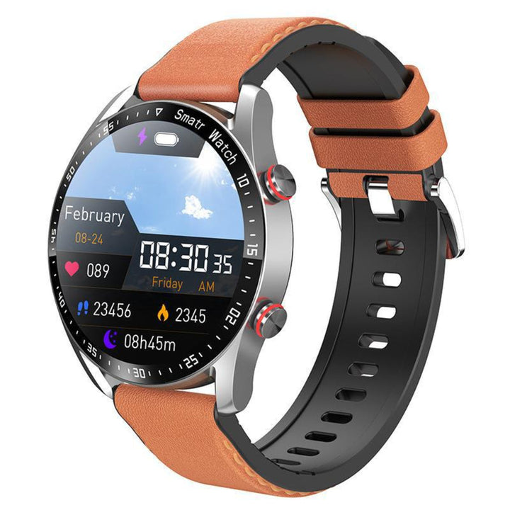 Advanced unisex smartwatch: your daily gadget for activity tracking, sleep analysis, and hands-free calls.