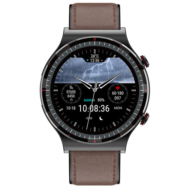Waterproof smartwatch, ideal for swimming & sports. Records activity and sleep patterns.