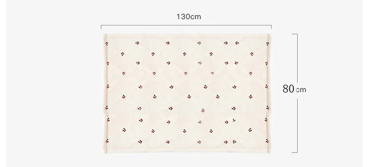 Deluxe soft fleece baby blanket, an infant wrap that ensures cozy comfort for newborns & toddlers.