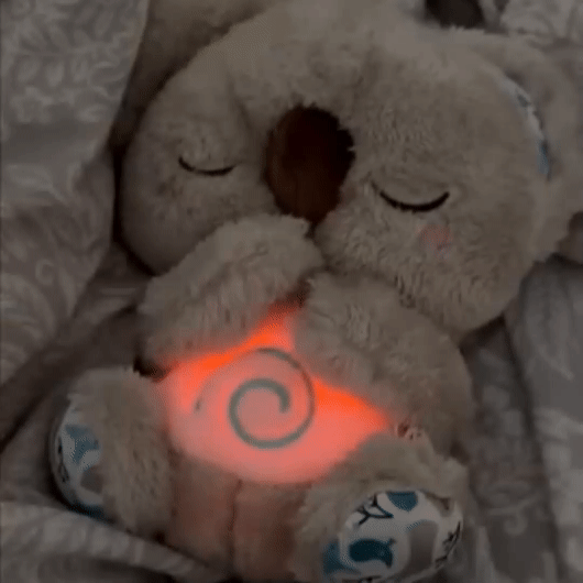 Unisex soothing plush rabbit toy with gentle light, soft velvet for comfort & stress relief. Ideal kids & adult gift.