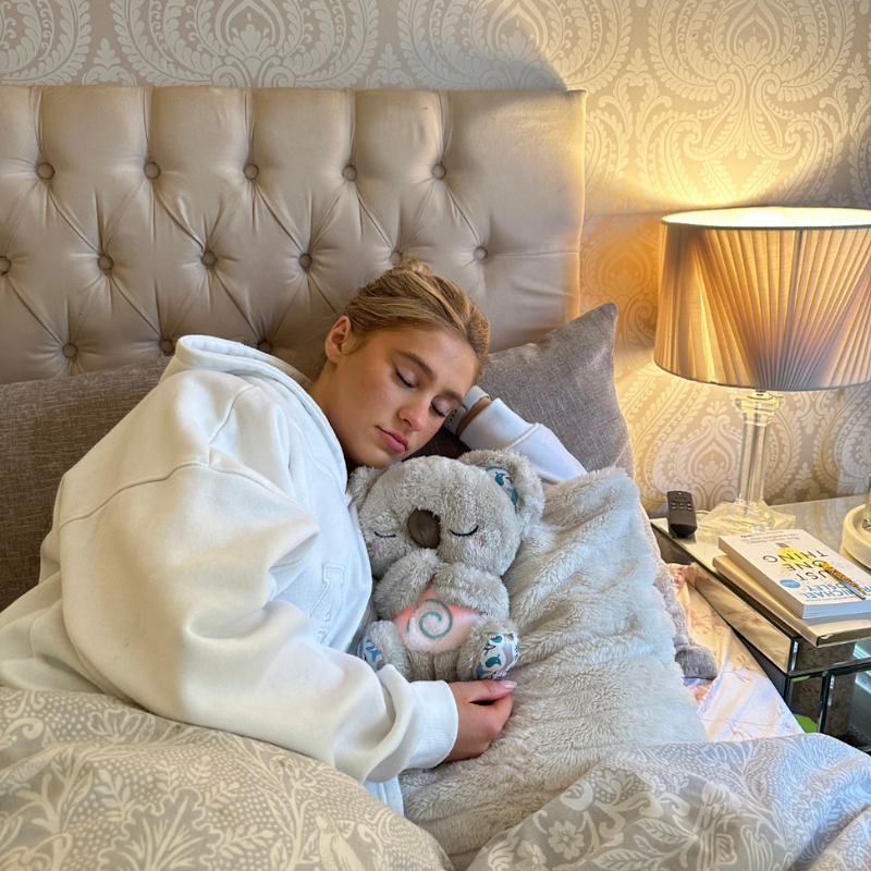 Gentle light plush toy, a soothing companion for kids & adults. Soft velvet stuffed animal for comfort & relaxation.