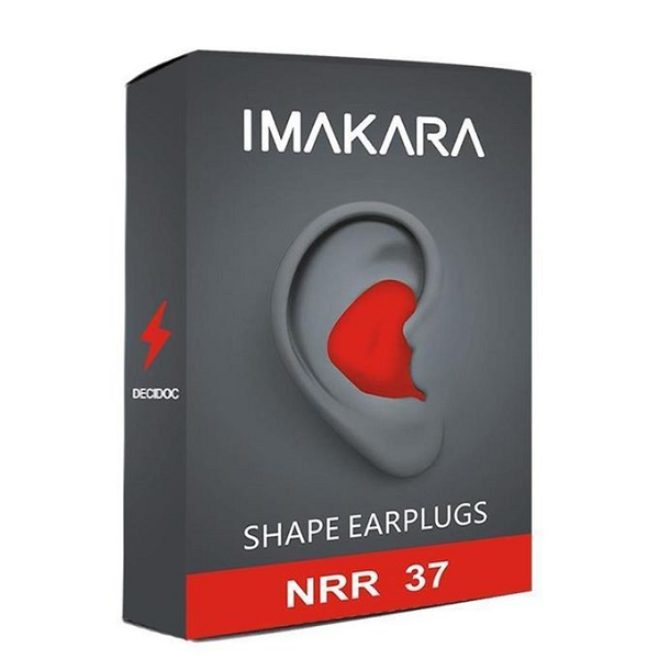 Comfortable silicone sleep aid earplugs, soundproof and noise canceling for undisturbed rest and concentration.