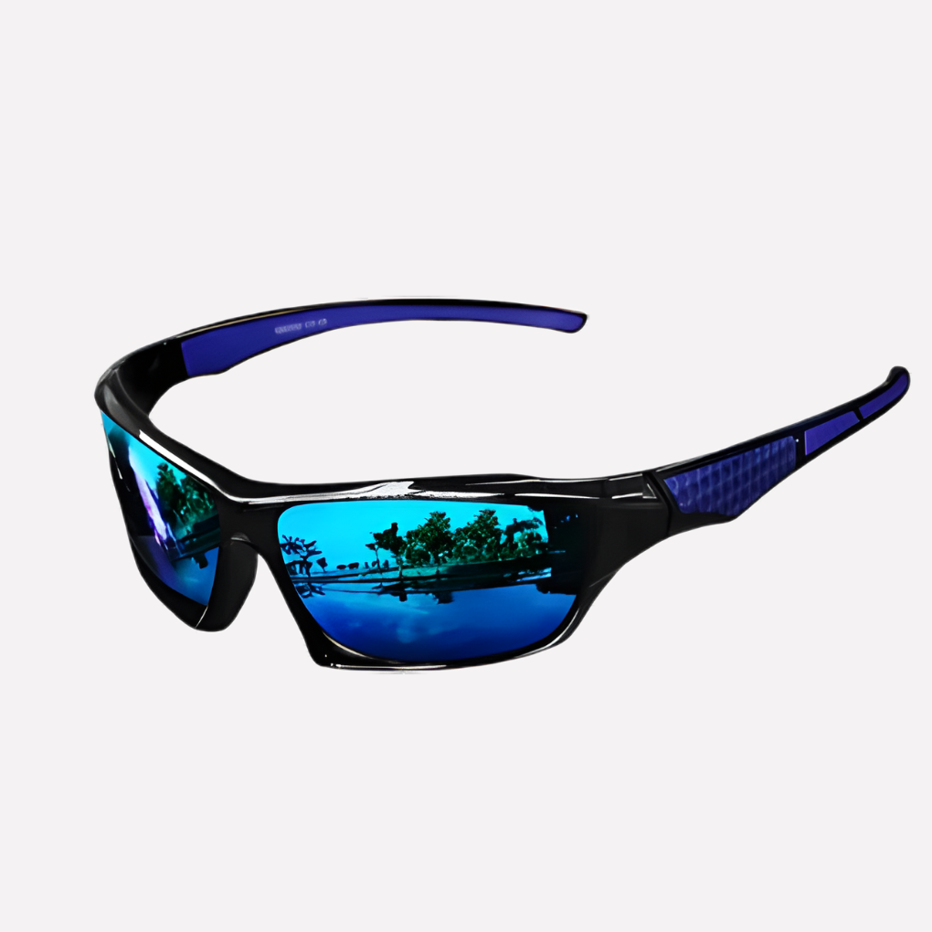 Athletic UV400 polarized sunglasses, perfect for running, cycling, fishing, and driving. Anti-glare eye protection.