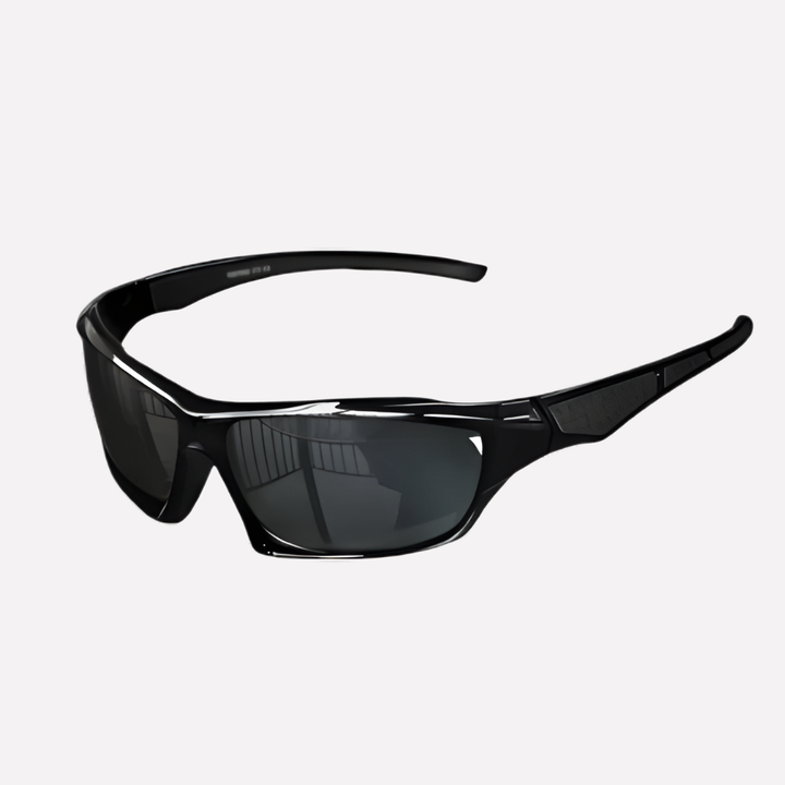 Stylish outdoor sports wrap sunglasses featuring UV400 polarized lenses for ultimate sun protection & clarity.