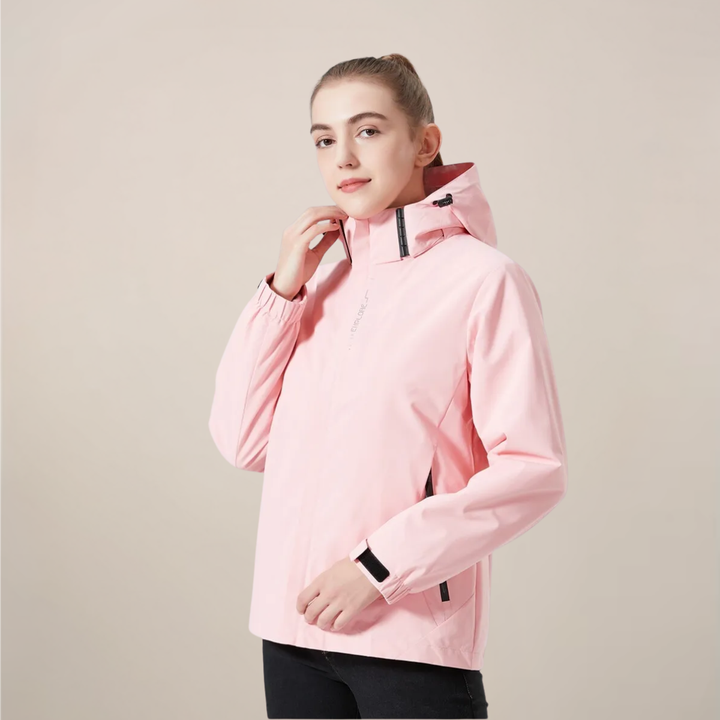 Unisex stand collar windbreaker jacket, lightweight & stylish, perfect for outdoor layering in spring/autumn.
