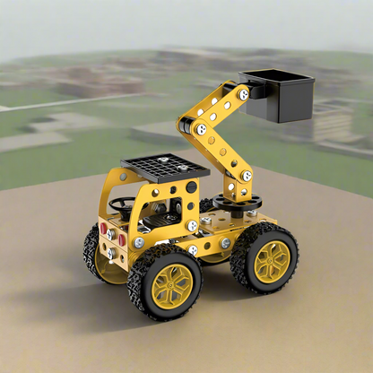 Unisex metal construction kit, educational STEM toy, perfect for skill-building