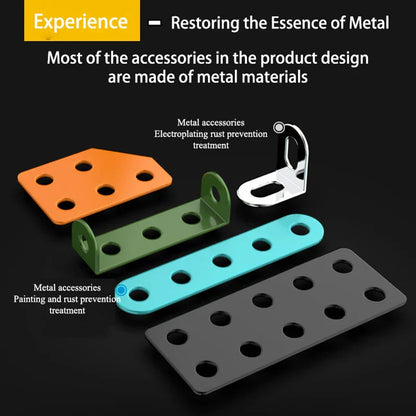 Model race car metal assembly set, STEM educational toy, perfect for DIY enthusiasts