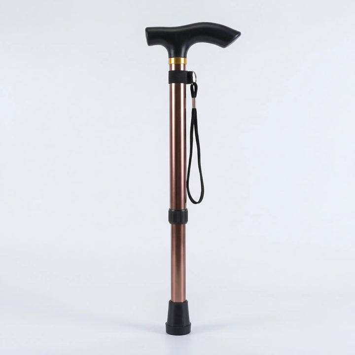 Compact folding cane, easy to store & carry, provides reliable mobility support.