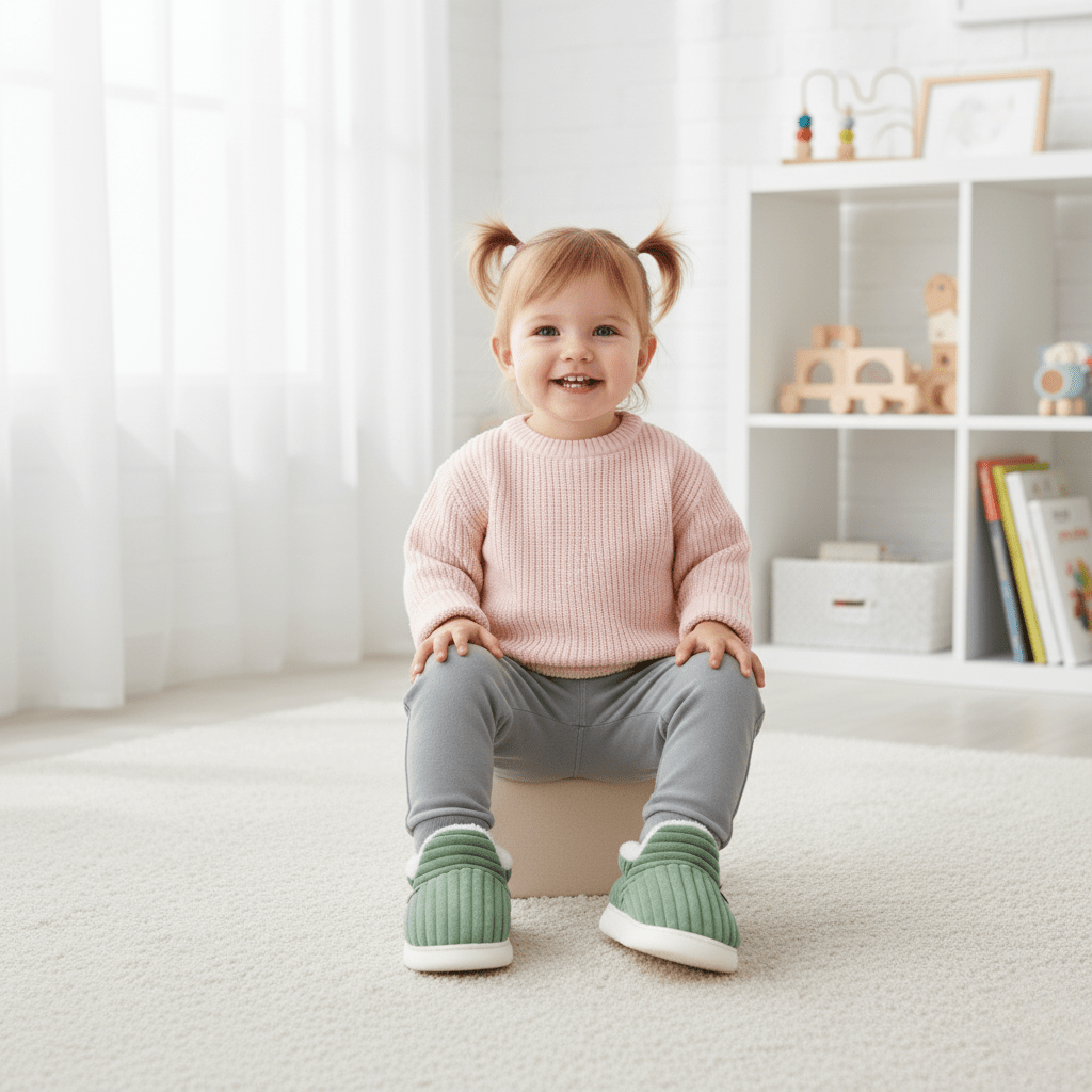 Non-slip unisex house shoes, perfect for warm winter comfort & indoor relaxation.