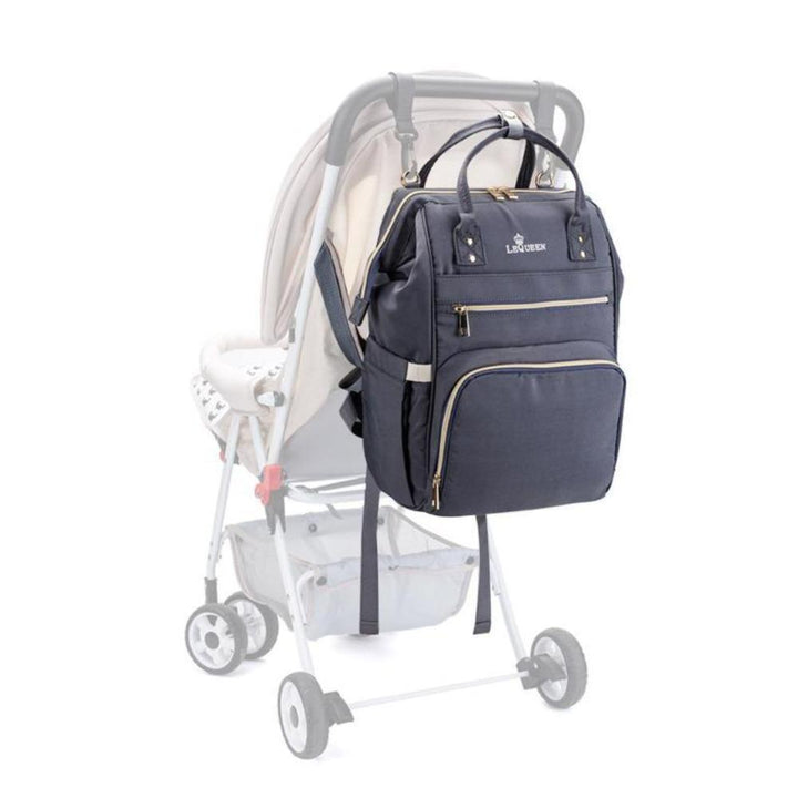 Durable water-resistant unisex travel diaper bag, a must-have baby backpack for daily adventures.