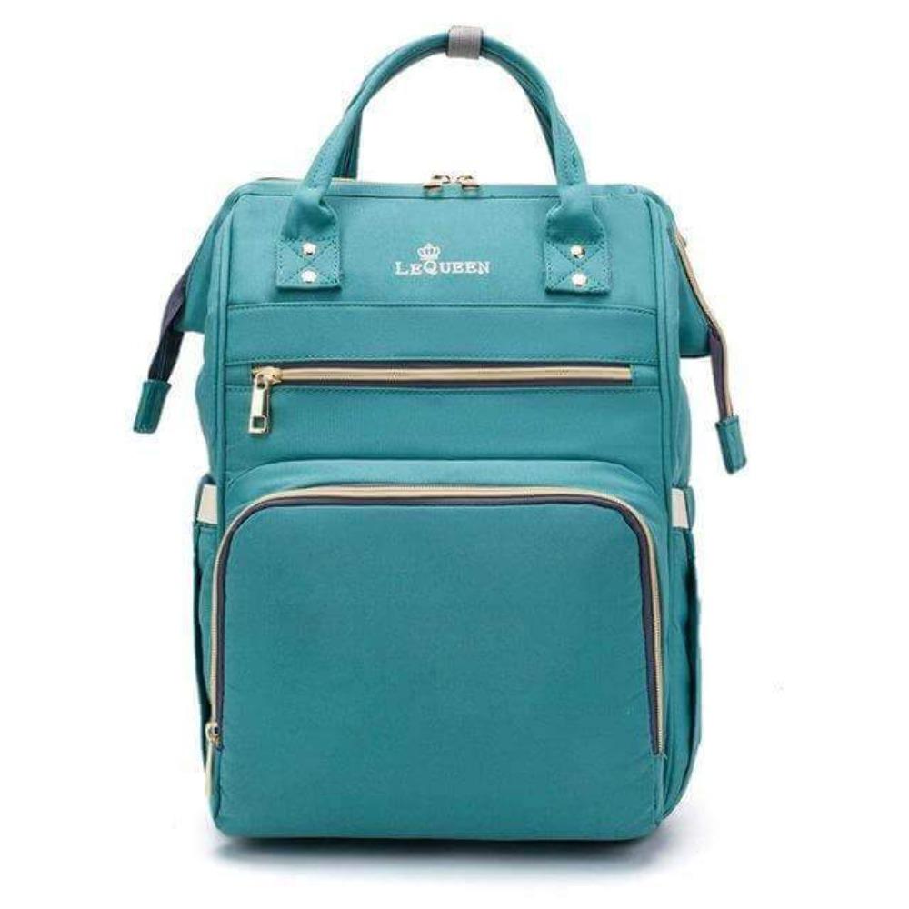 Essential parenting travel diaper backpack for both moms & dads. Insulated pockets keep drinks warm/cool.