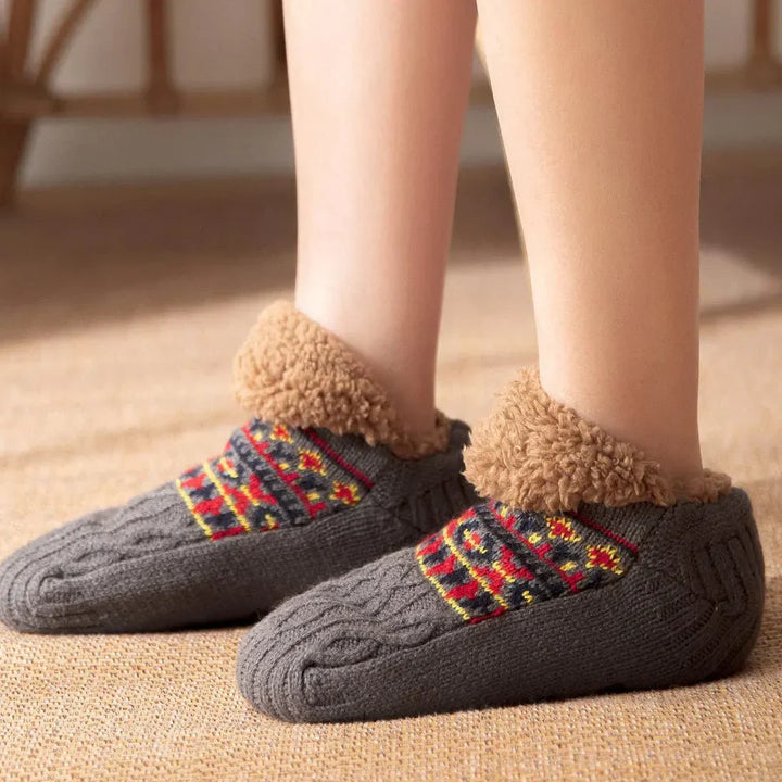 Warm winter house socks, ultra-soft and cozy, perfect for chilly evenings and indoor comfort.