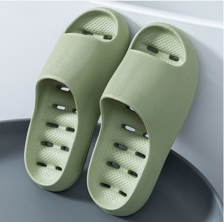 Open-toe non-slip shower sandals for men & women. Waterproof, soft EVA footwear ideal for bathroom & indoor use.