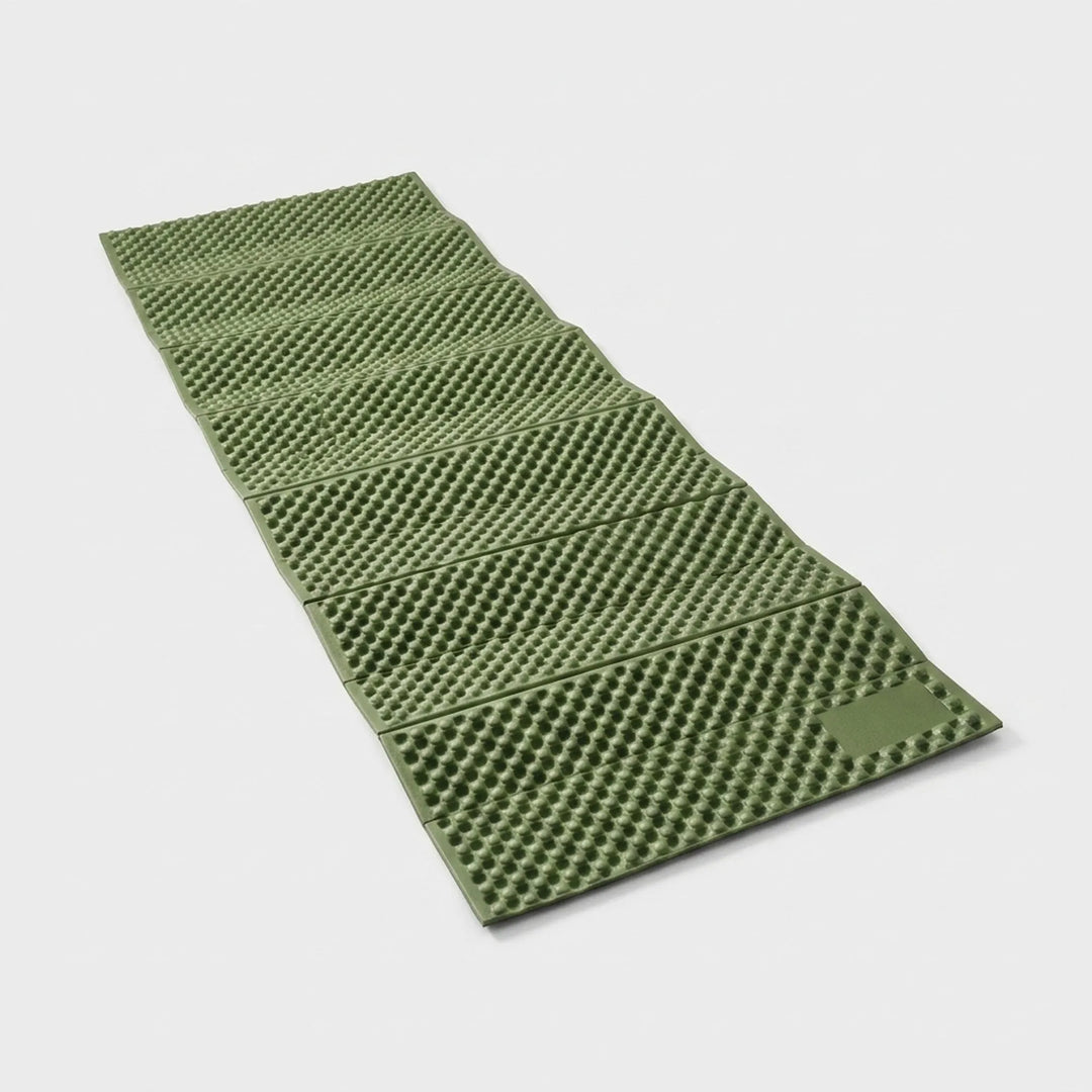 Thermal camping mat provides comfort & insulation for ultralight backpacking & hiking trips. Easy to pack.