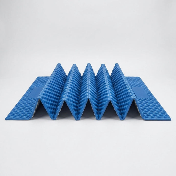 Compact ultralight sleeping pad, a must-have travel mat for camping, hiking, and all outdoor recreation.