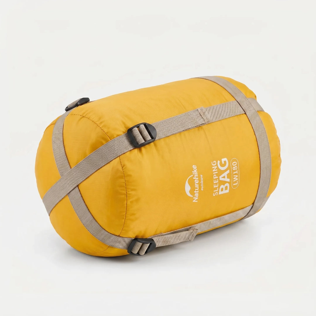 Durable, ultralight summer sleeping bag designed for comfortable unisex outdoor adventures & travel.