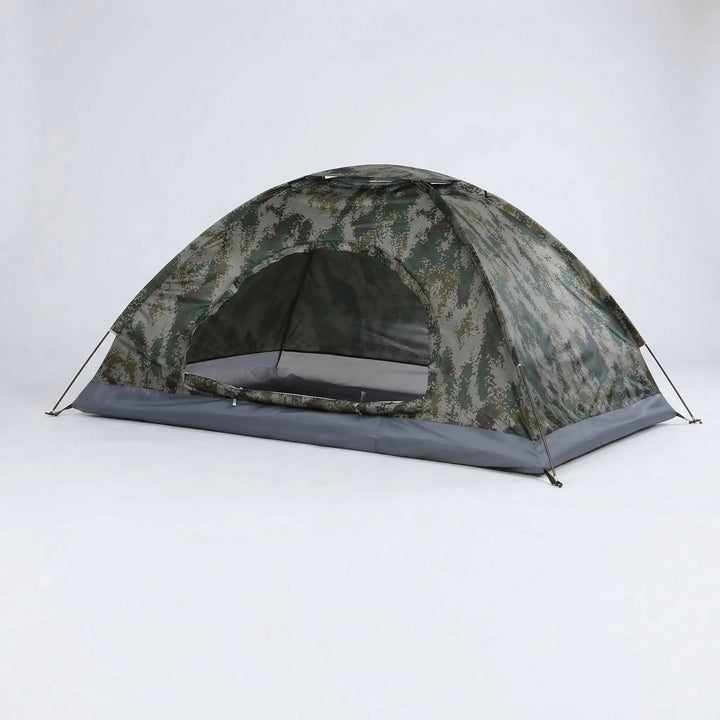 Compact ultralight dome tent, ideal for backpacking, hiking, and easy travel camping in the outdoors.