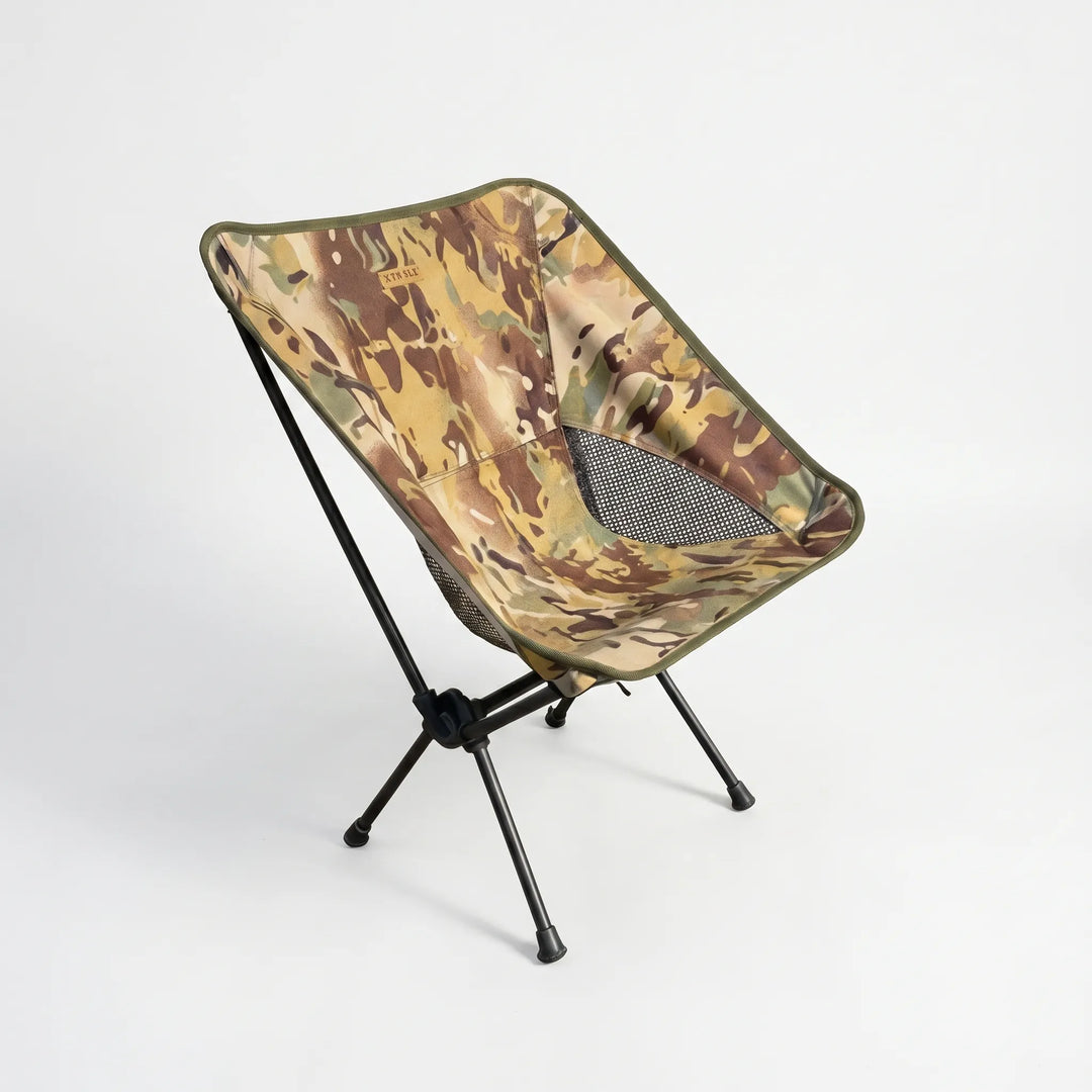 Lightweight aluminum frame ultralight folding camping chair. Reliable and comfortable for all outdoor enthusiasts.