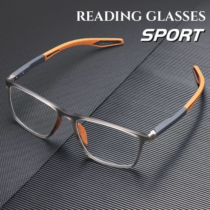 Unisex ultralight progressive glasses for clear near & distant vision. Stylish multifocal eyewear.