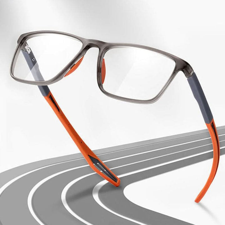 Unisex progressive glasses for seamless near and distant vision correction. Ultralight daily eyewear.