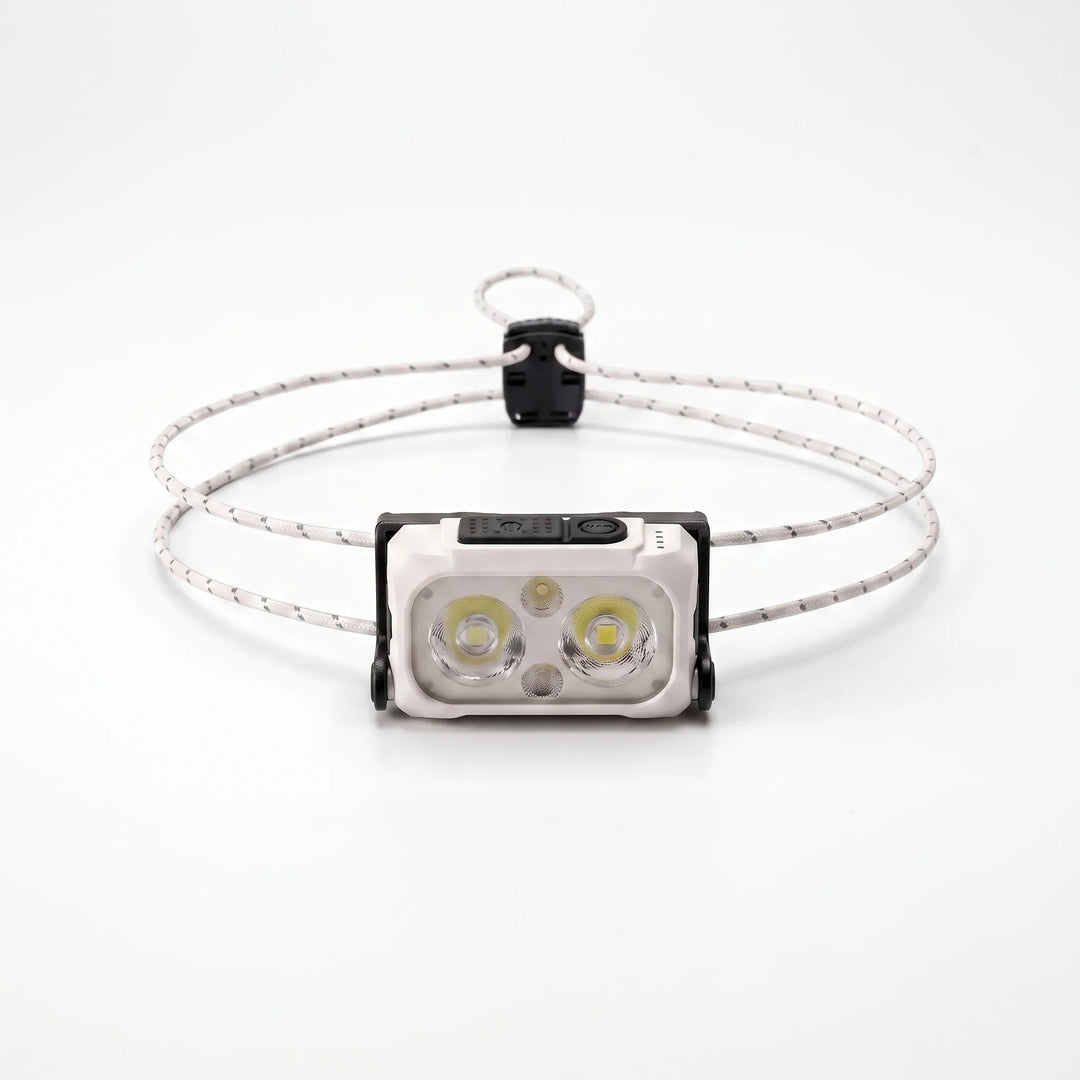 Compact, water-resistant ultralight headlamp for camping, hiking, & outdoor adventures. Essential emergency gear.