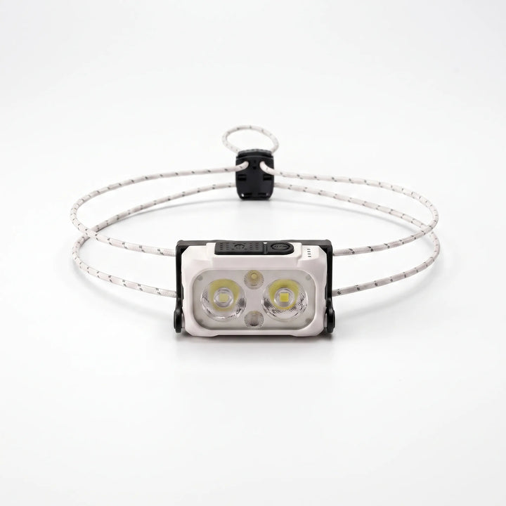 Compact, water-resistant ultralight headlamp for camping, hiking, & outdoor adventures. Essential emergency gear.