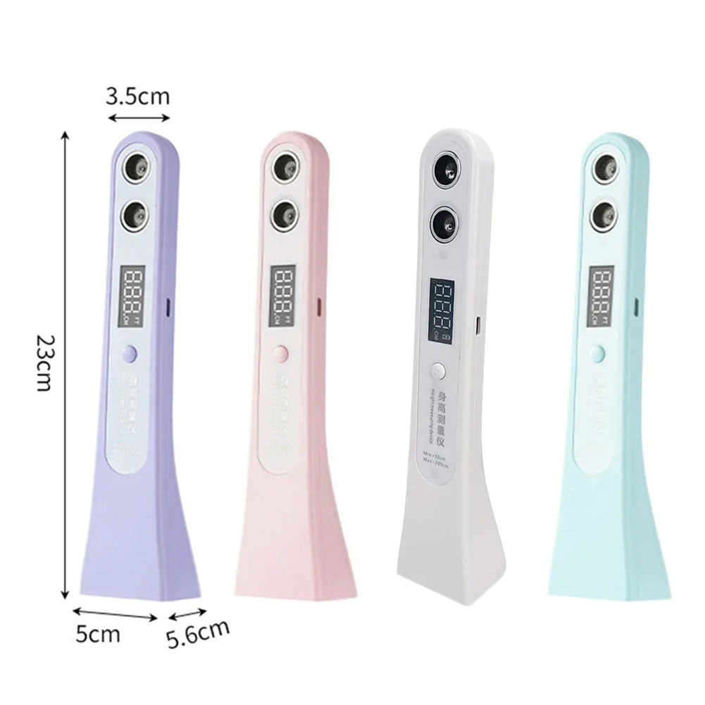 Accurate digital ultrasonic height meter for baby health and child development tracking. Essential growth monitor.