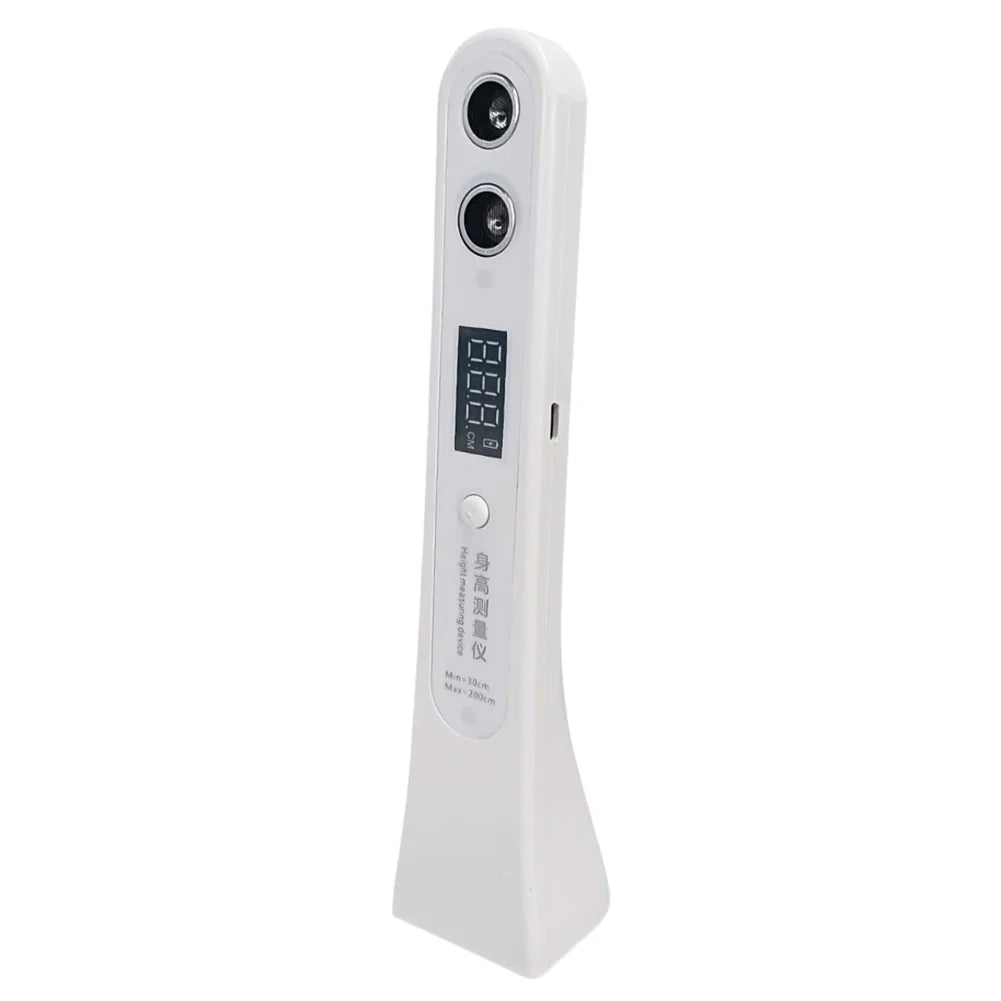 Unisex digital ultrasonic height meter. Accurate growth tracker for all family members, promoting child development.
