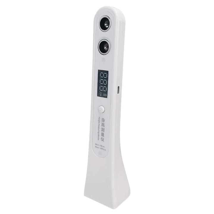 Unisex digital ultrasonic height meter. Accurate growth tracker for all family members, promoting child development.