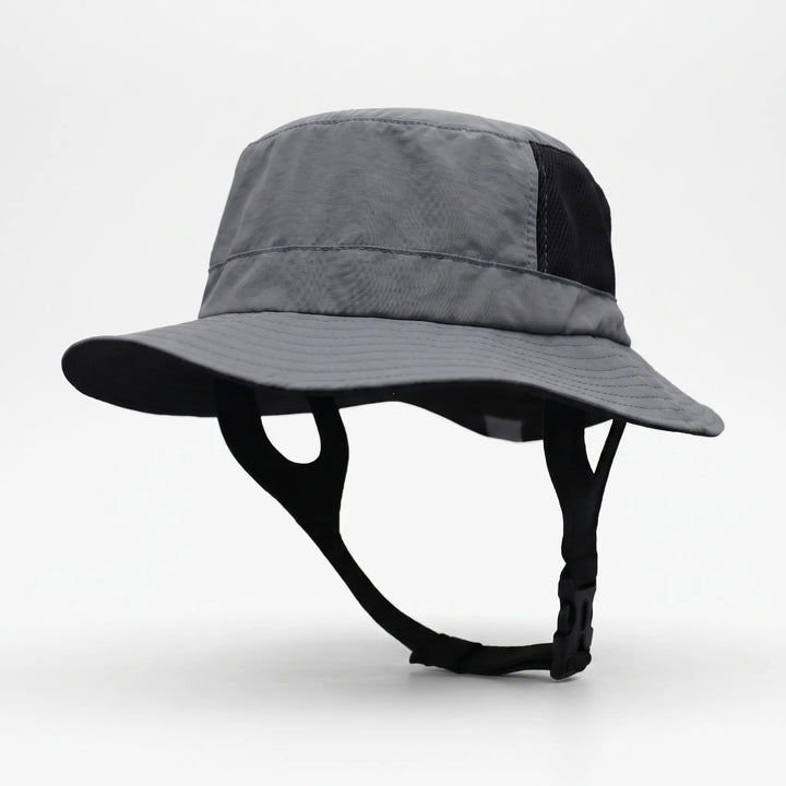 Lightweight beach bucket hat providing excellent sun protection, great for vacation, fishing, and kayaking.