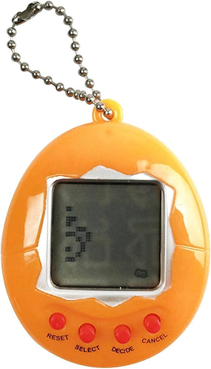 Virtual pet gaming console, a portable electronic educational toy for all ages, retro handheld fun