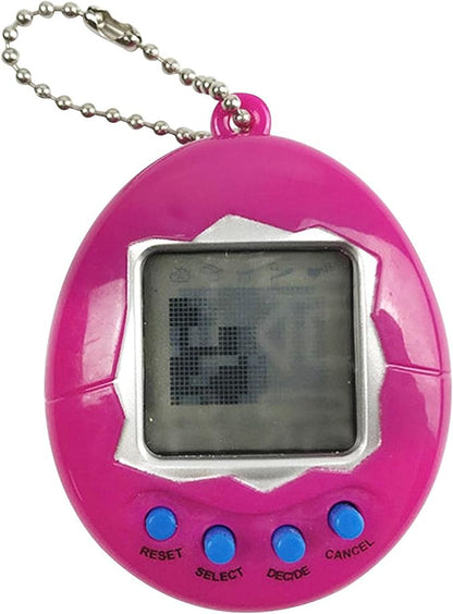 Retro virtual pet console, a portable educational electronic toy for kids & adults, stress relief game