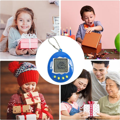 Portable virtual pet console, an educational electronic toy for kids and adults, nostalgic stress relief