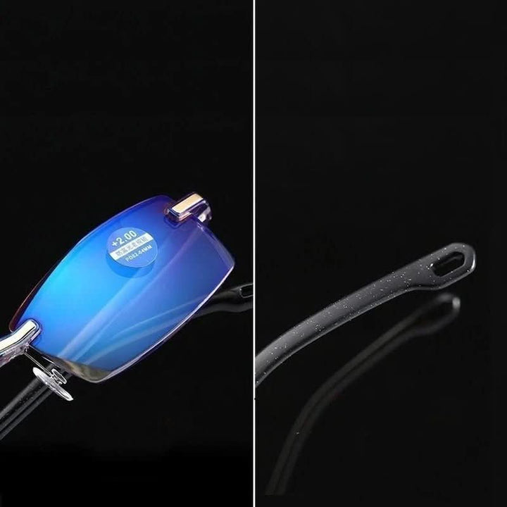 Comfortable unisex progressive reading glasses from VISIONCLEAR; designed for clear vision & daily wear.